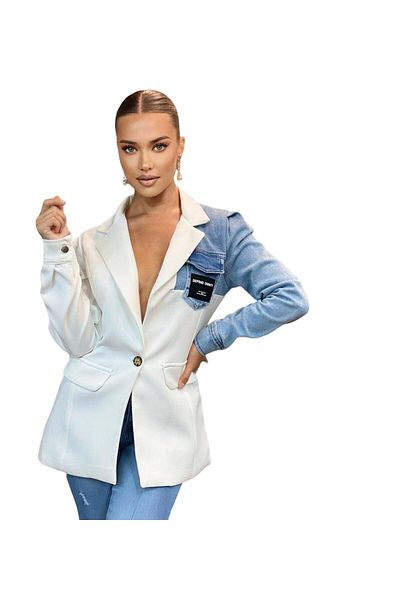 WellSoft Sports Jacket Single Sleeve Denim Jeans/INLINE LINED