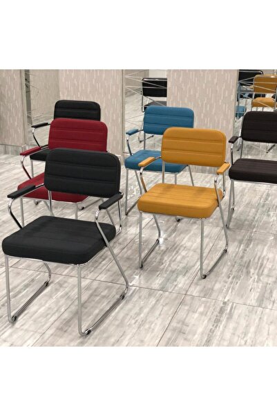 iclalofis Çizgi Bekleme Sandalyesi Misafir Sandalyesi Ofis Koltuğu Dersahane ...