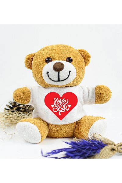 Princess Bear 25 cm Plush Heart Love Bear