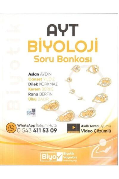 Biyotik Yayınları Ayt Biyoloji Soru Bankası 2026