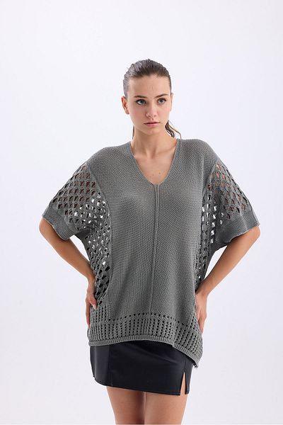 Get Crazy Mesh Poncho