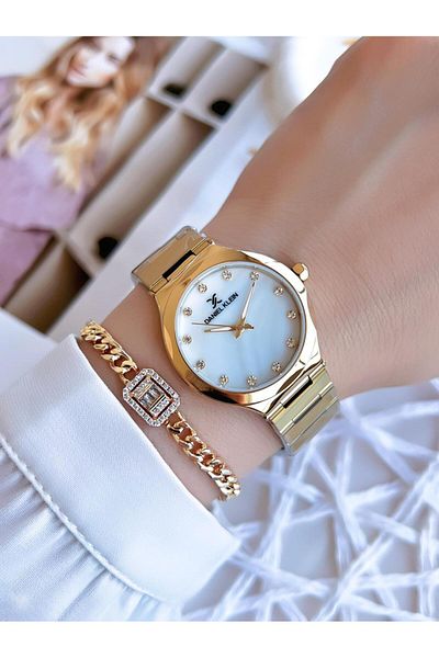 Daniel Klein Steel Band 30 Mt Waterproof Women Wristwatch Wristband BDK11.10574.3