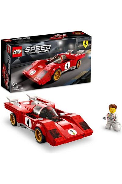 LEGO ®   Speed Champions 1970 Ferrari 512 m 76906 - a Great Race Car for Kids Ages 8 and up