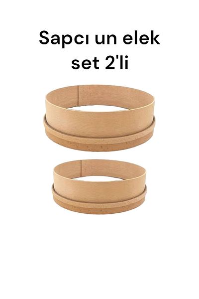 Sapcı Set of 2 Flour Sieves