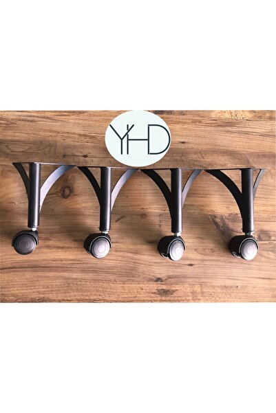 YARENWOOD Metal Sehpa, Dolap, Berjer, Tv Ünitesi Ayağı 22 4’lü Paket