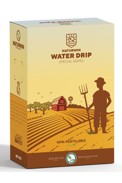 Naturwin Damlama Gübresi Water Drip 10-40-10+2mgo+me Npk Gübre 1 kg
