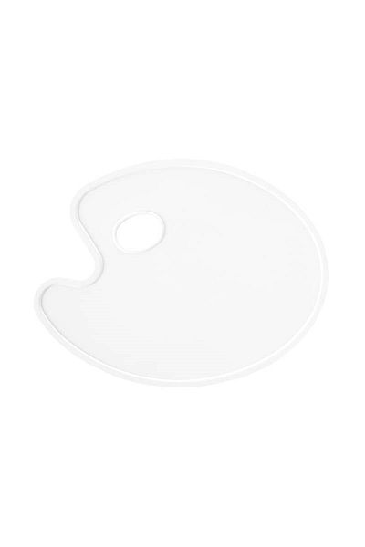 Tahtakale Hobi OPS RP 107 Professional Παλέτα Ζωγραφικής Οβάλ χωρίς γόνατο 20x30 cm ΔΙΑΦΑΝΗ