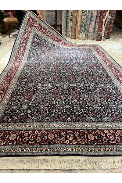 RD RAMAZAN DAĞ EL HALI SANATI El Dokuma Hereke Halısı Yedi Dağın Çiçeği Model...