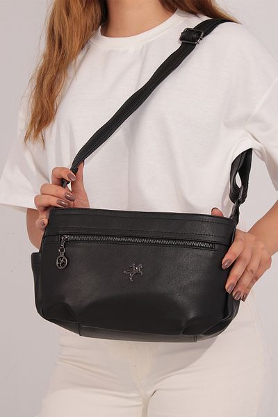 By Hakan Nas Bag 1131 - Geantă neagră pentru damă