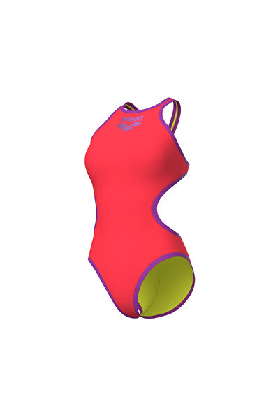 ARENA W Arena One Biglogo One Piece Bright Coral Purple
