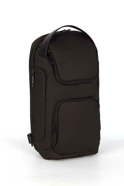 Pierre Cardin 01PC00201 Unisex Black Badybag - Σακίδιο πλάτης