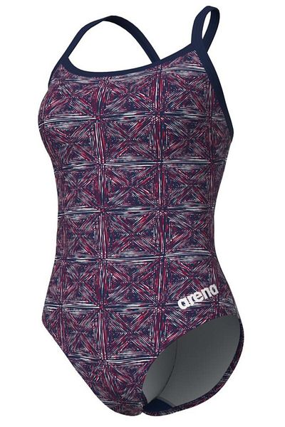 ARENA Costum de baie pentru femei - Tiles abstracte 007141417