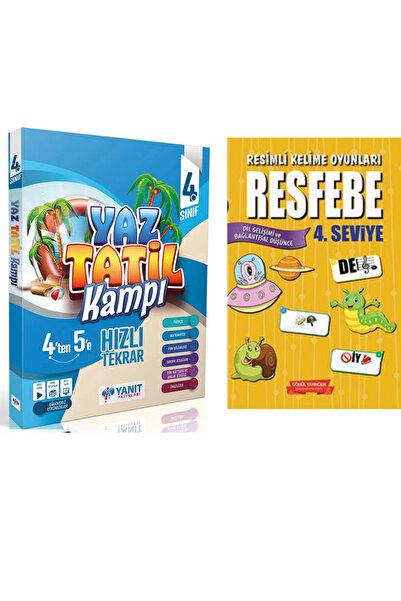 Yanıt Yayınları Yanıt 4.sınıf Yaz Tatil Seti 4 .sınıftan 5. Sınıfa Geçenler Için