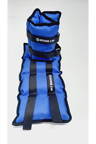 S ZEYREK 2 kg × 2 buc. Total 4 kg Set de greutăți pentru întărirea mușchilor încheieturii mâinii, piciorului, pungă de nisip