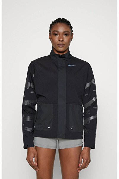 Nike Therma-Fit Run Division Kadın Siyah Koşu Ceketi DX0325-010
