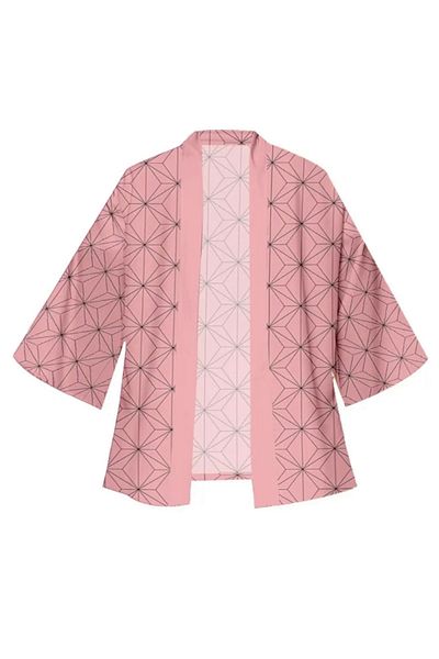Köstebek Anime Demon Slayer: Kimetsu No Yaiba Cosplay Kimono - Tomioka Giyu και Tanjirou Kamado