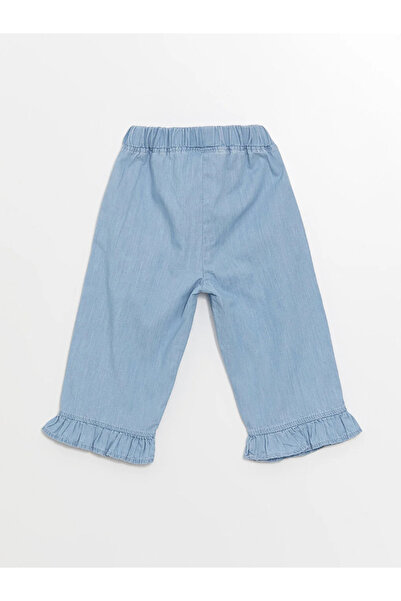 LC Waikiki Baby Girl Jeans Pants with Elastic Waist
