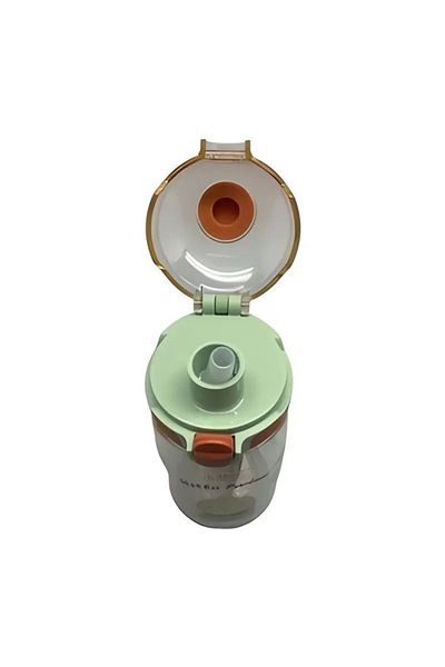 Shotay 500 Ml Cute Children's Water Bottle - Bpa Free, with Straw and Drip-Free