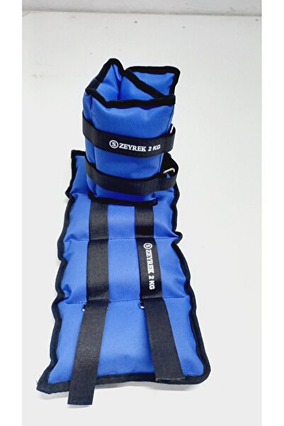 S ZEYREK 2 kg × 2 buc. Total 4 kg Set de greutăți pentru întărirea mușchilor încheieturii mâinii, piciorului, pungă de nisip