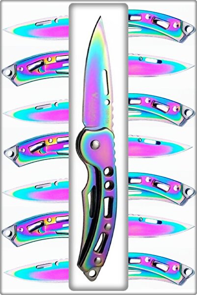 Alaska Gökkuşağı Çakı-bıçak Paslanmaz Çelik 1 Adet (TAN EXPRESS ÜRÜNÜDÜR)