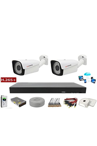 Cenova 2'li 2mp Ahd Full Set+harddisk Güvenlik Kamerası