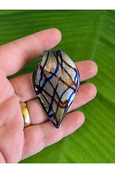 Gönülden Tasarım 6X3CM Pictură Eriteme Sticlă Pandantiv Accesoriu Bijuterii