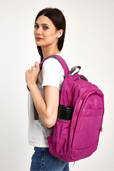 Weynes 4-Eye Pink Unisex Daily Backpack - Wsb0980
