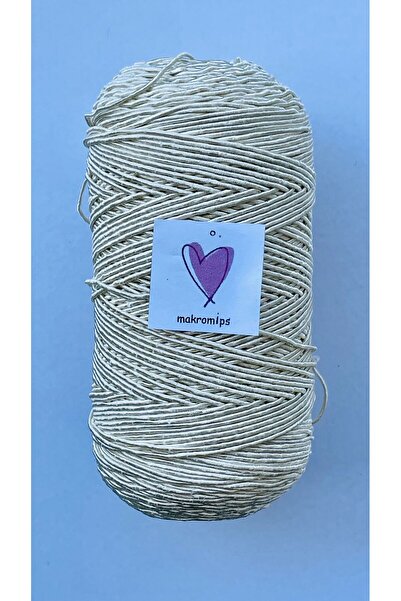 Makromİps PREMIUM 200g - SLIM SUPRA WAXED ROPE Macrame Brand Bag Runner, American Service Hobby Hand Organ Rope