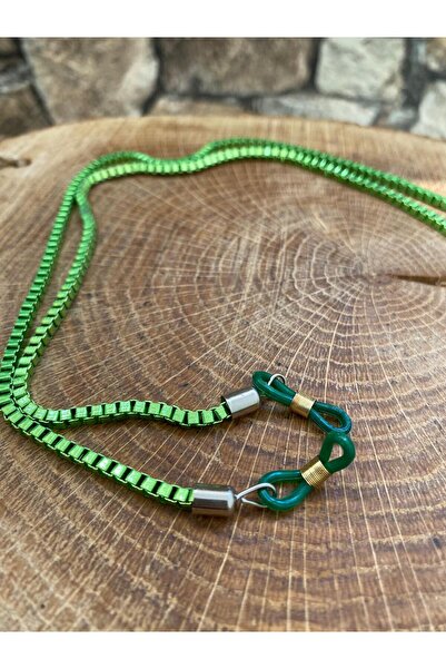 unique-g fashion accesories Örgü Metal Tarz Gözlük İpi