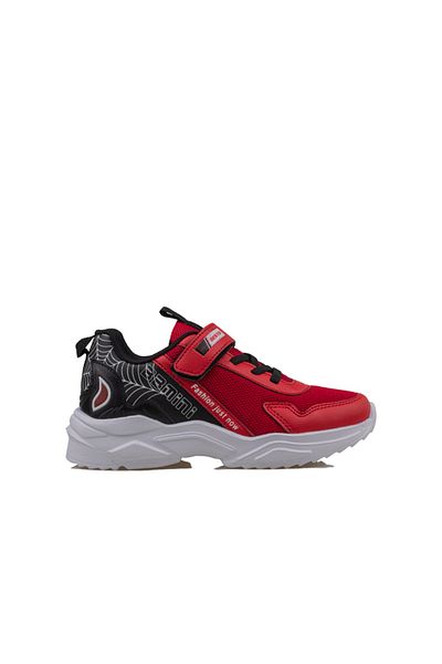 Trend Adımlar Unisex Red Kids Sneakers - Thick and Light Comfort