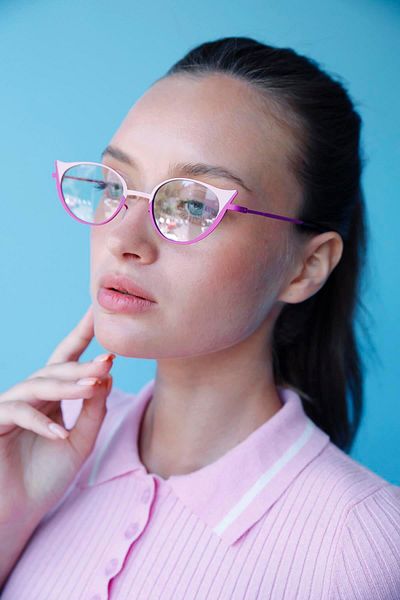 Bilge Karga Alegra Pink Blue Light Protective Glasses