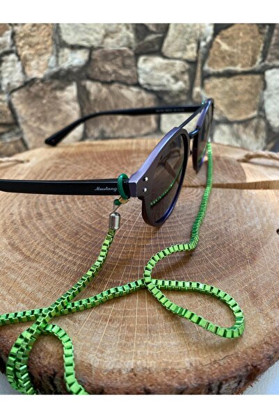 unique-g fashion accesories حبل نظارات معدني منسوج