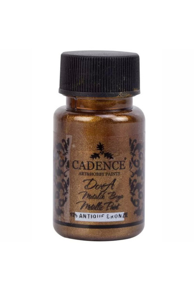 Cadence Dora Metalik Boya 50ml 125 Antique Bronze