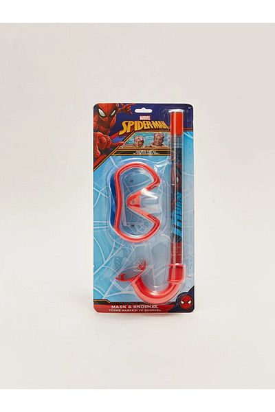 LC Waikiki Licensed Spiderman Sea Goggles and Snorkel Set