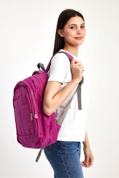 Weynes 4-Eye Pink Unisex Daily Backpack - Wsb0980