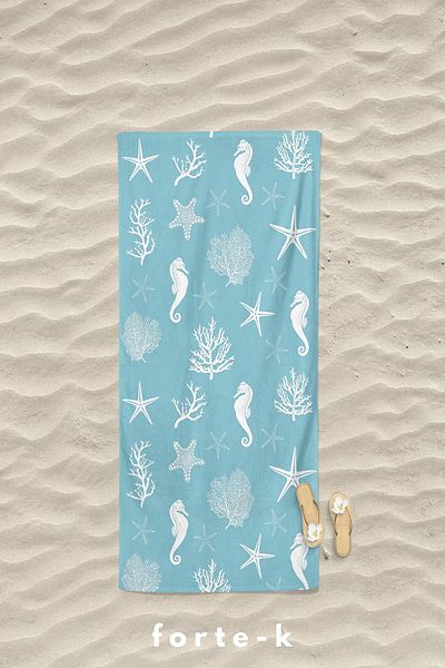 Fortek Home King Size 75*150 CM Beach Towel - Summer