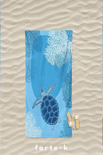 Fortek Home King Size 75*150 CM Beach Towel - Summer