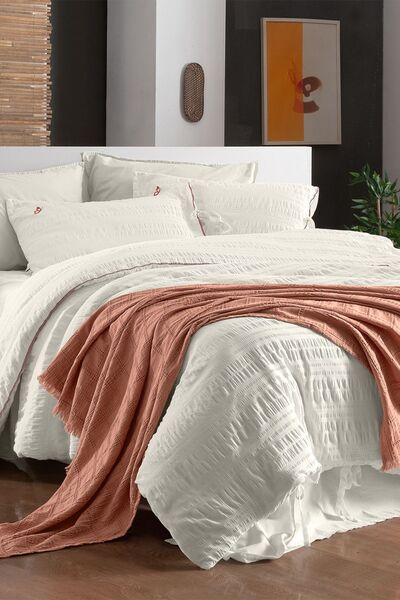 Sarev Leon Mood Comfort Double 100% Cotton Quilt Cover Set