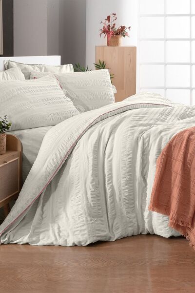 Sarev Leon Mood Comfort Double 100% Cotton Quilt Cover Set