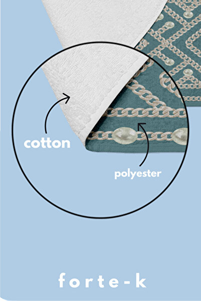 Fortek Home Πετσέτα θαλάσσης μεγάλου μεγέθους 75*150 cm - Καλοκαίρι