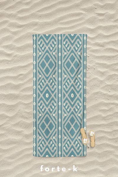 Fortek Home King Size 75*150 CM Beach Towel - Summer