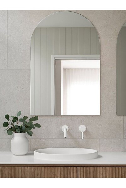 ant home 100x60 cm Kubbe Ayna Dekoratif Ayna, Konsol Aynası, Hol Aynası, Dres...