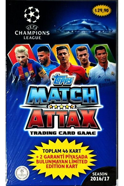 Topps MATCH ATTAX TRADİNG CARD GAME PACK