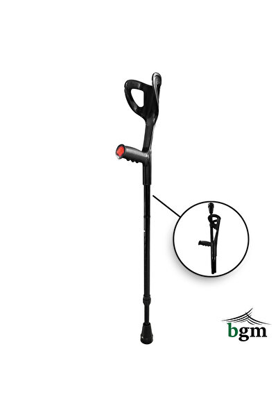 bgm Kanedyen Katlanabilir Baston Değnek- Koltuk Değneği Yüksek Kalite Ortopedik Yürüme Desteği