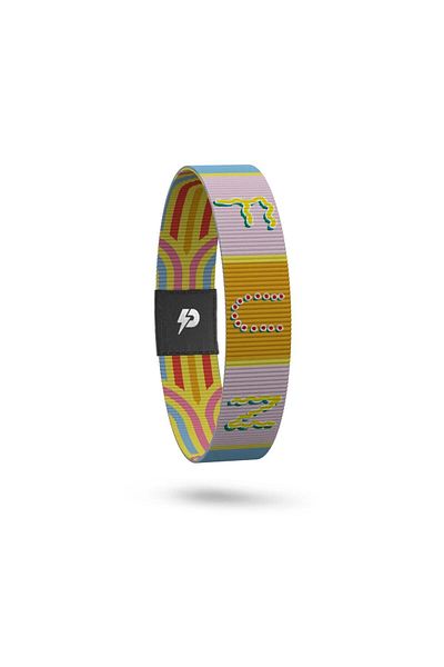 SPIQE Fun - Recycled Unisex Elastic Printed Bracelet And Reminder Card