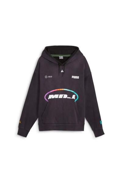Puma Mercedes - AMG Petronas Motorsport x MDJ Grafik Kapüşonlu Sweatshirt