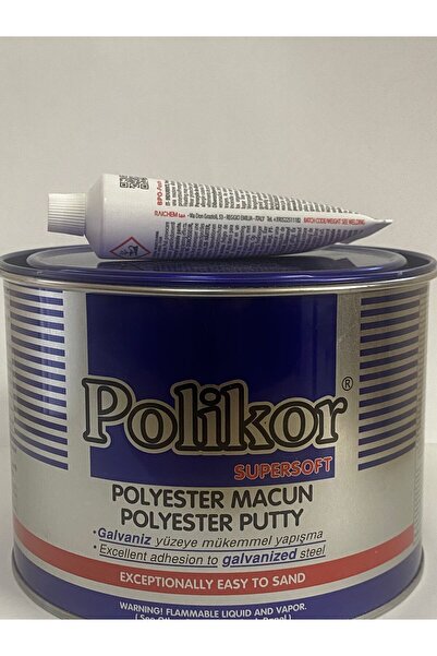Polikor SÜPERSOFT POLYESTER MACUN 2700Gr+60Gr Dondurucu