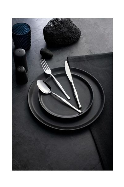 Nehir Elegant Simple 72 Pieces Fork Spoon Knife Set Set