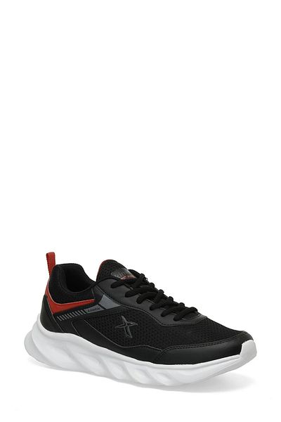 Kinetix Men's Running Shoes - Black Red