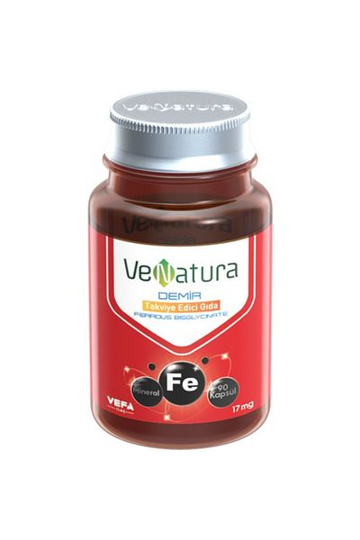 VeNatura Iron Bisglycinate 17 Mg 90 Capsules